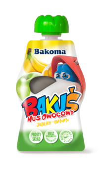 Zdjęcie Mus owocowy jabłko-banan