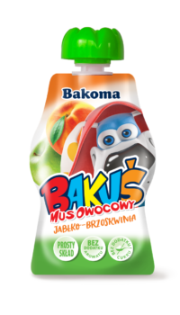 Zdjęcie Mus owocowy jabłko-brzoskwinia