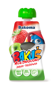 Zdjęcie Mus owocowy jabłko-truskawka